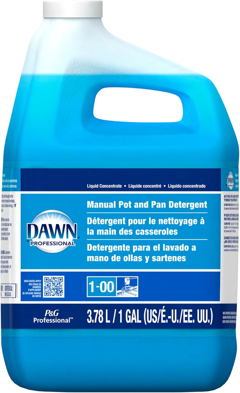 Dawn® Dishwashing Liquid, 128 Oz Bottle