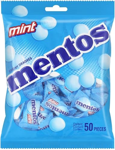 Mentos Chewy Mint Flavoured 50 Candies Pouch
