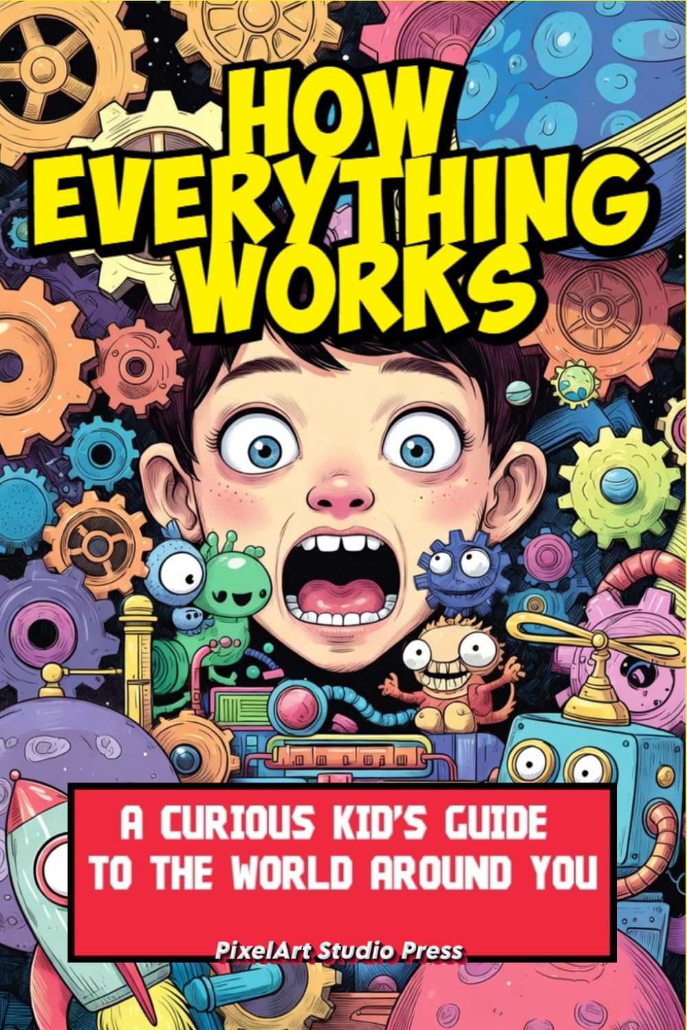 How Everything Works: A Curious Kid’s Guide to the World Around You: Discover Science, Technology, Nature, and Inventions in Simple, Fun Explanations