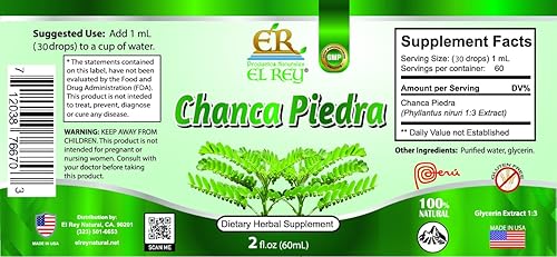 Miniatura 2 de Extracto de Piedra EL Rey Chanca 13 (sin alcohol) - 100% original de Perú