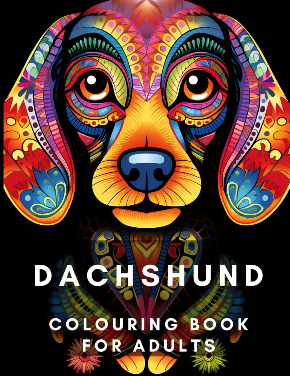 Dachshund Colouring Book for Adults: Relax, relieve your stress and enjoy colouring these adorable Dachshund pictures! (Dog Breed Colouring Books)