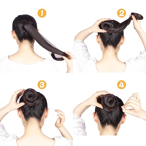 Miniatura 7 de WeKen 30 Pcs Hair Net,22 Inches Hairnets for Women, Elastic Edge Mesh Invisible Hair Nets for Women Sleeping,Ballet Bun,Food Service,Work and Wig