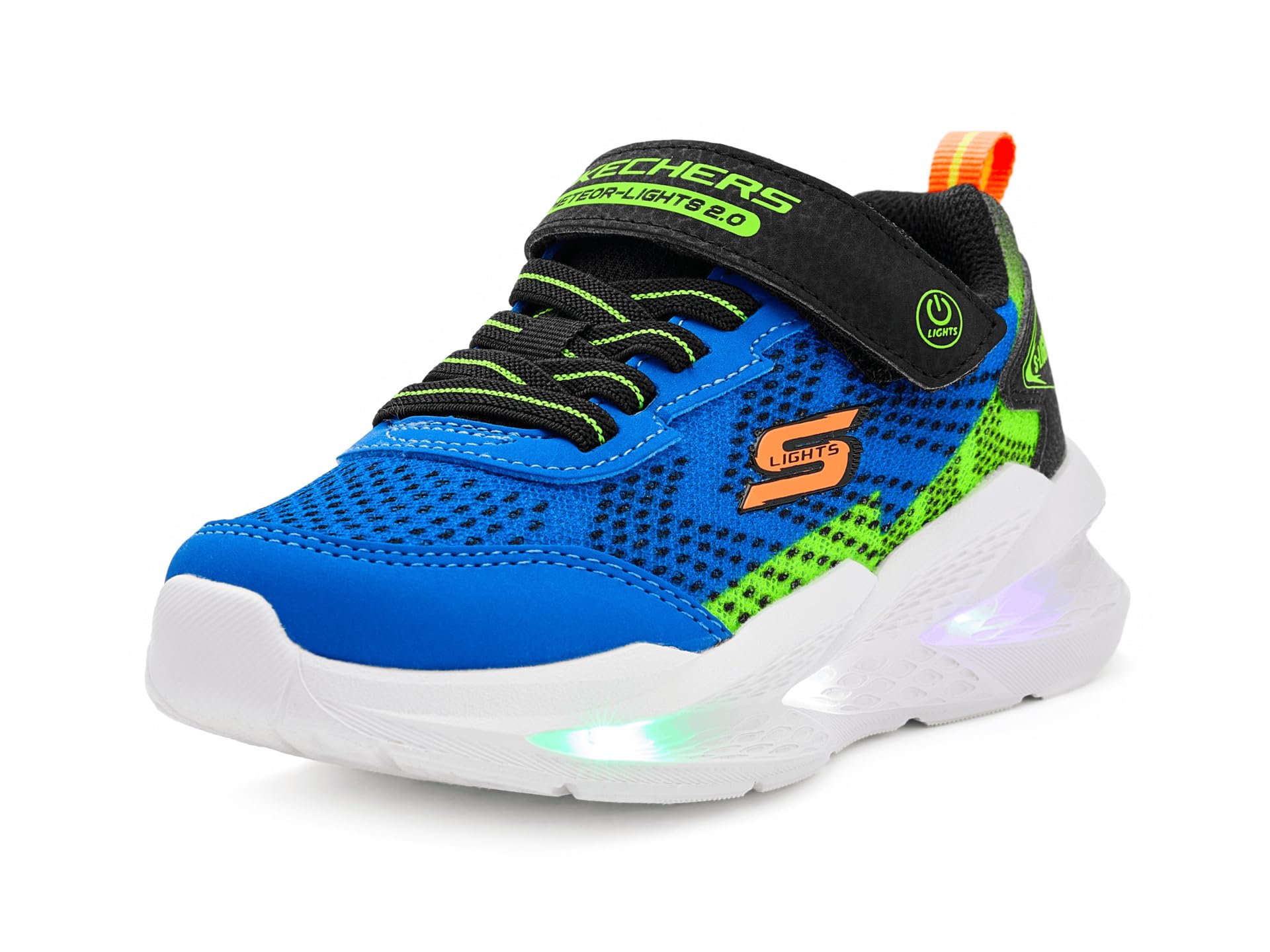 Meteor-Lights 2.0 Çocuk Mavi Sneaker Ayakkabı 401490L BLBK
