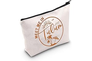 TULUM Mexico Gift Meet Me In TULUM Travel Cosmetic Pouch