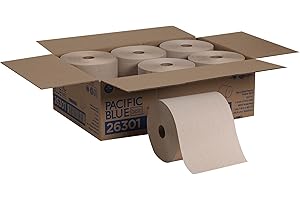 Georgia-Pacific Pacific Blue Basic 800-Foot Recycled Paper Towel Roll (Case of 6 Rolls)