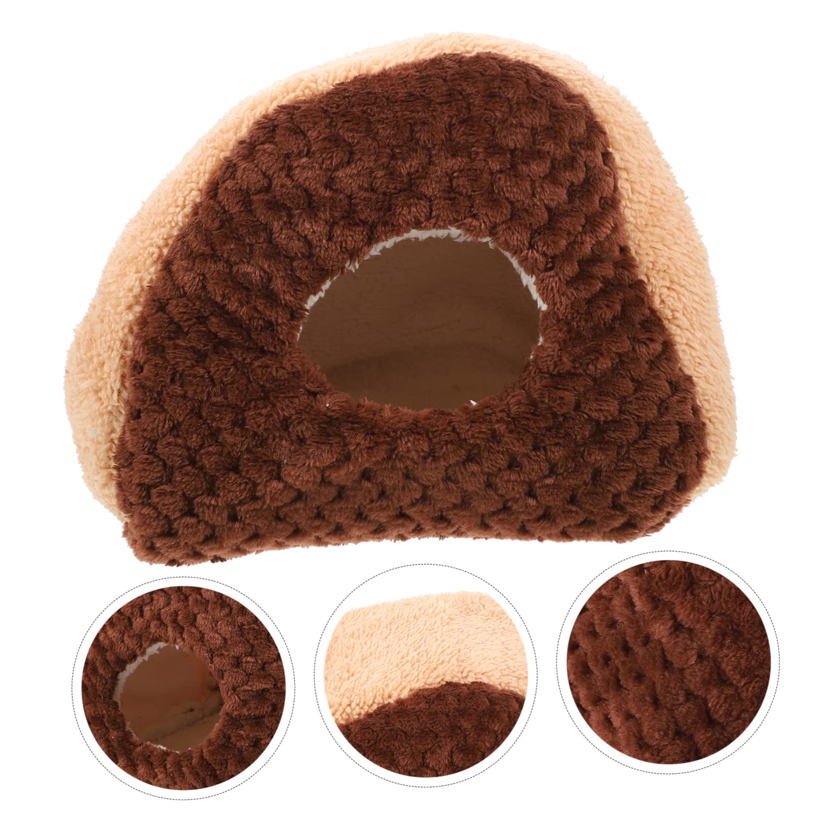 Beaupretty 2piezas Cama Colgante Cálida para Hámster y Roedores Hamaca Acolchada para Ardillas Cobayas y Chinchillas Ganchos Metálicos para Facilitar El Colgado