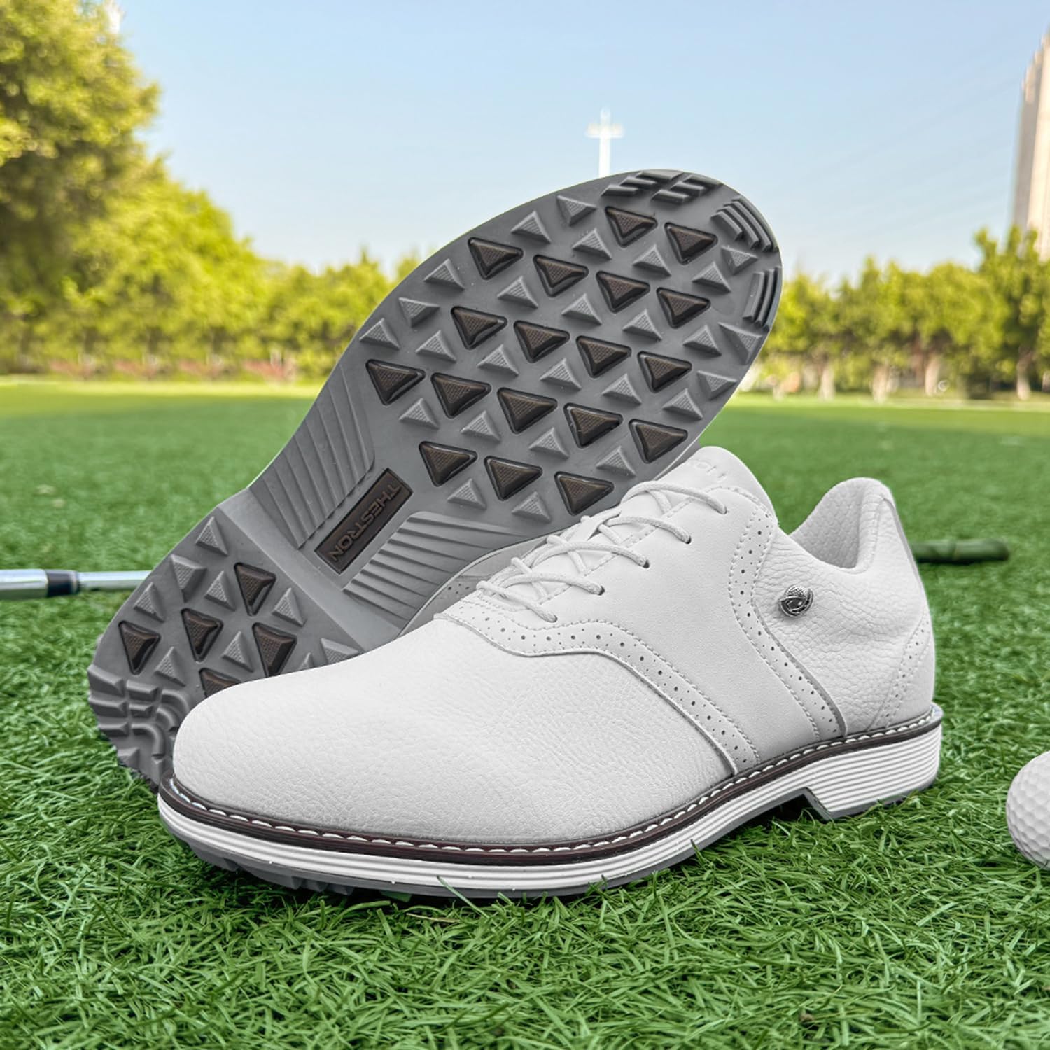 Golf Shoes Men Professional Spikeless Golf Shoes Comfortable Walking Footwears for Golfers - Image 7