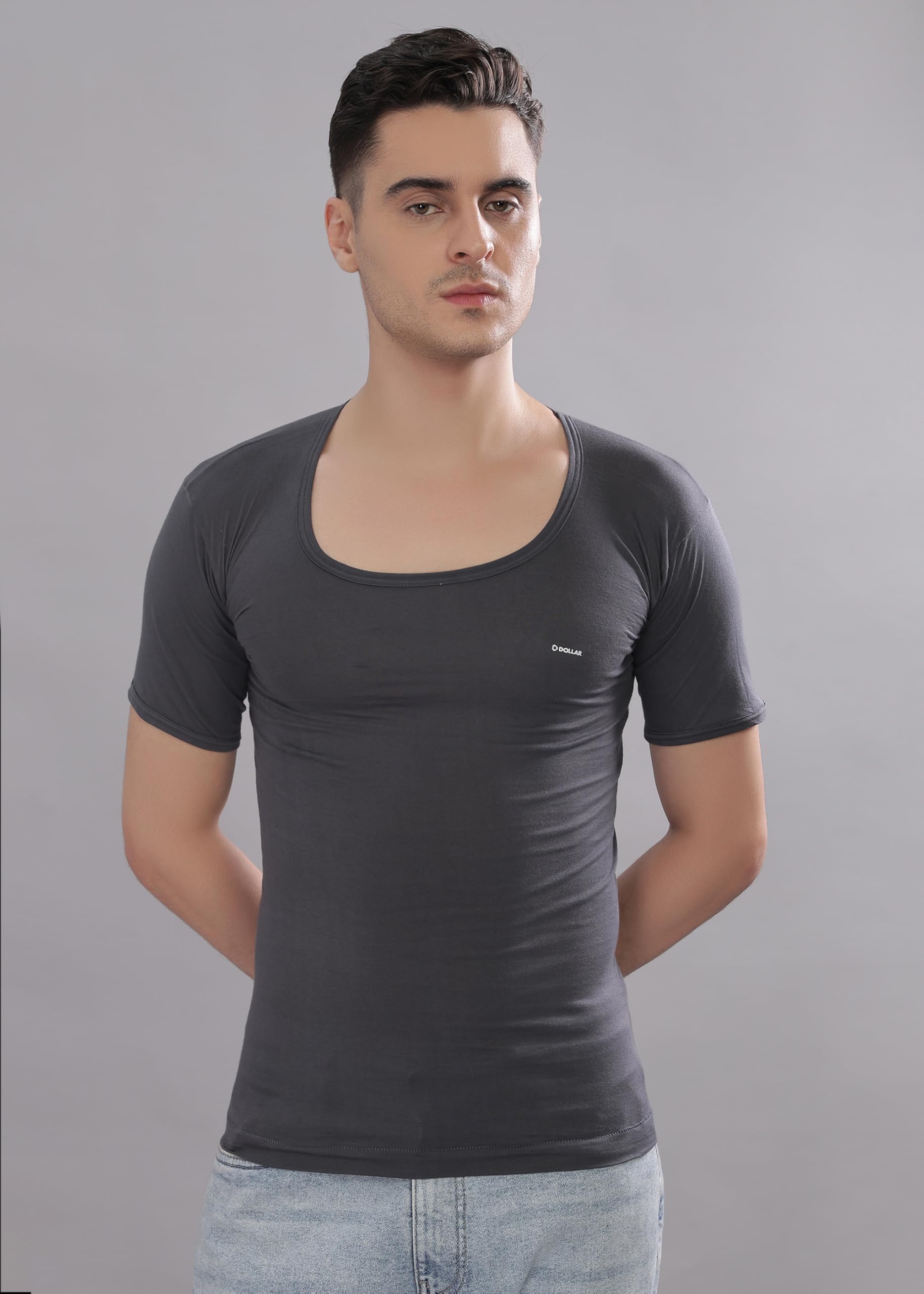dollar bigboss Men's Solid Regular Fit Vest-picture-33
