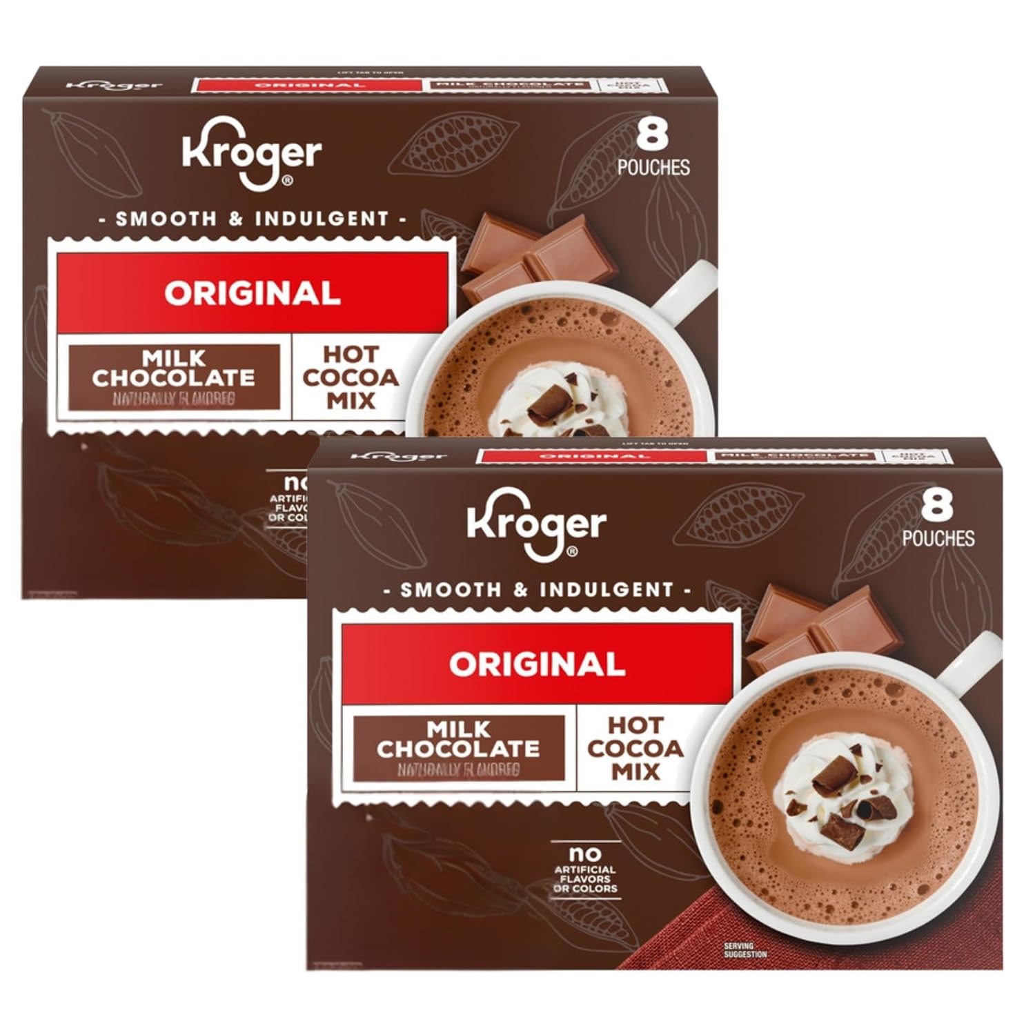 Milk Chocolate Hot Cocoa Mix, Rich and Creamy Instant Chocolate Drink, 11 oz, Pack of 2