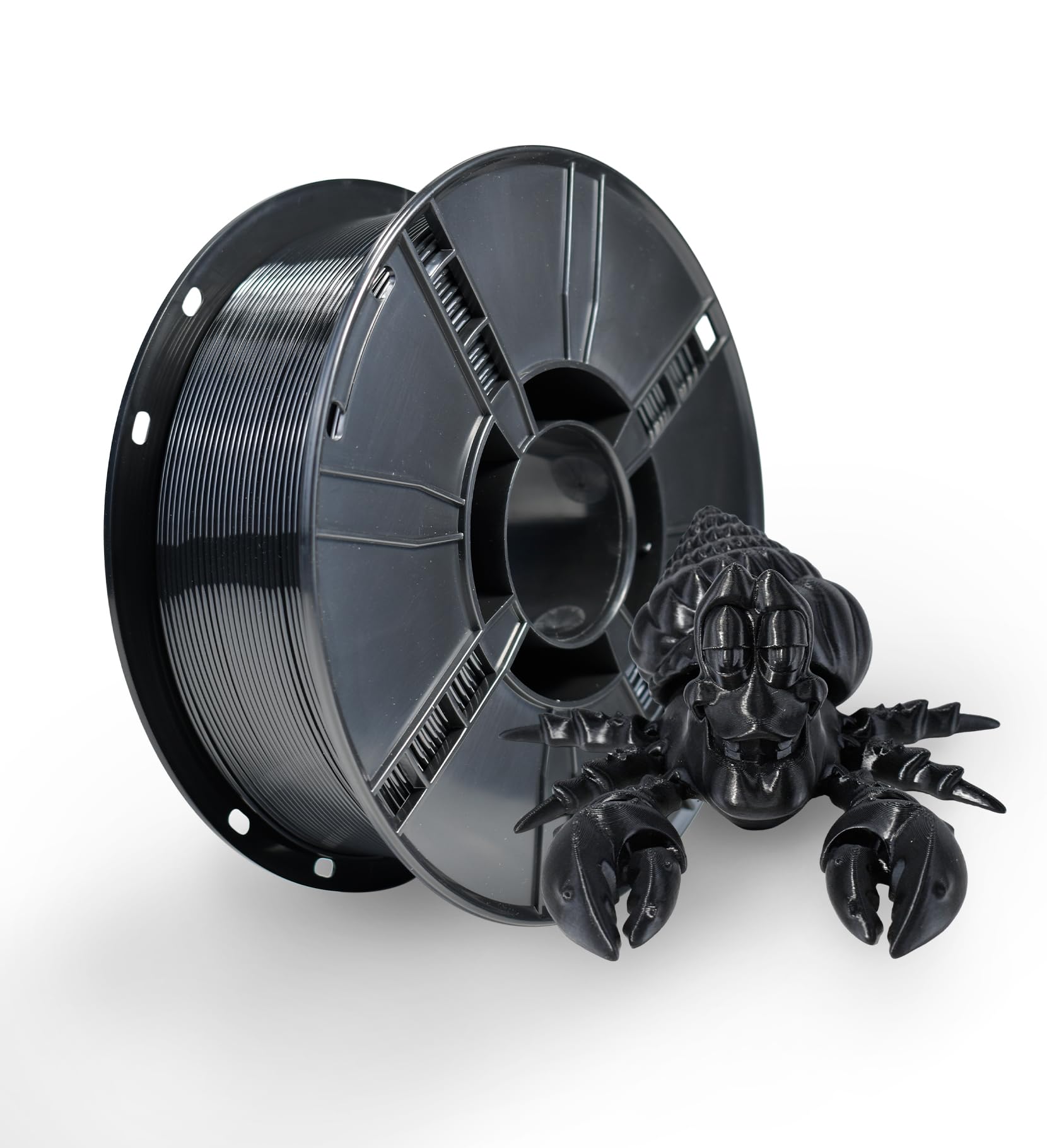 iBOSS PETG Filament 1.75mm, 1kg Spool (2.2lbs), 3D Printer PETG Filament, Dimensional Accuracy +/- 0.03mm, 3D Printing Filament for 3D Printer, Black