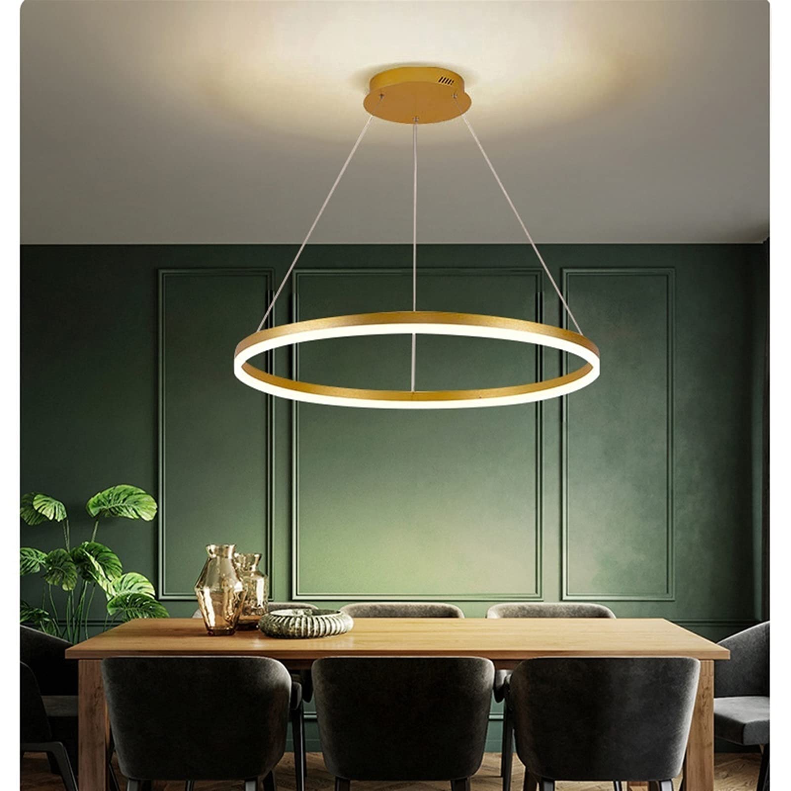 Lámparas de araña LED para mesa de comedor y salones contemporáneos de diseño nórdico
