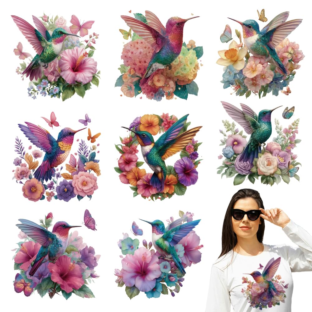 Autocollants thermocollants pour customiser vos vêtements - Colibri arricraft
