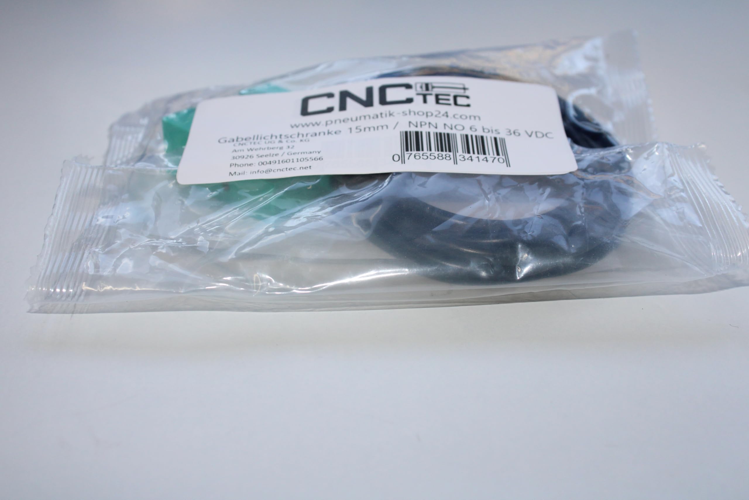 Gabellichtschranke 6 bis 36 Volt NO NPN Erfassungsbereich 15mm U-Lichtschranke Lichtsensor (15mm - NPN NO)
