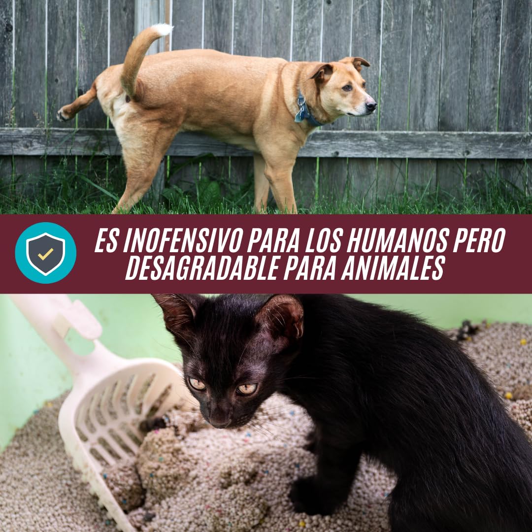 Repelente para Perros y Gatos | Anti micciones | Spray modificador de conducta | Esencias aromaticas | Sin Productos nocivos | 750 ml | anti orines para perros | ahuyentador de perros y gatos