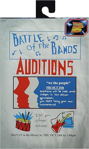 Miniatura 2 de NECA Regreso al futuro - Ultimate Marty McFly 85' (Audition) - Figura de acción a escala de 7 pulgadas