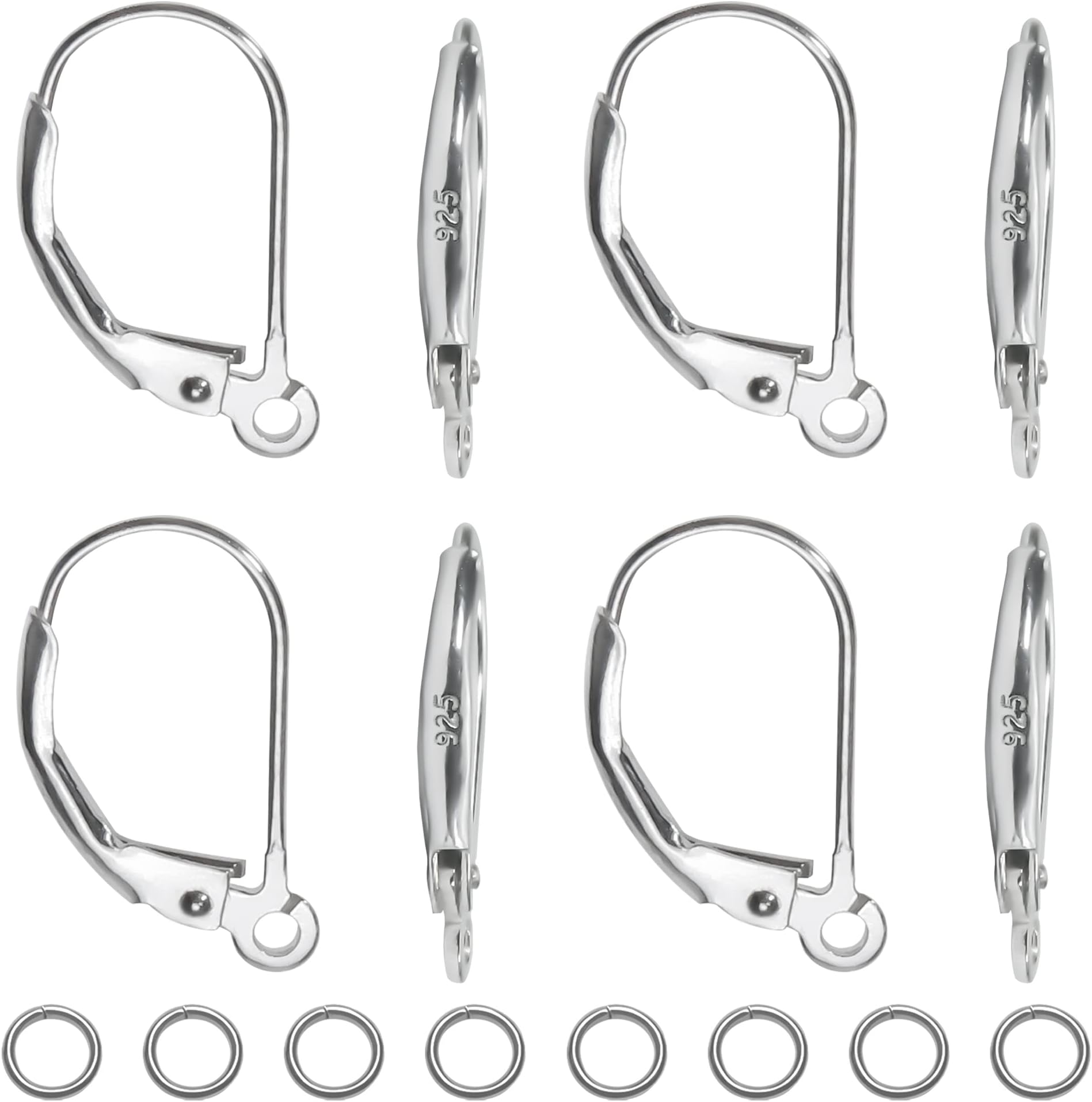 NaturSchatulle Dubbele karabijnsluiting 100% sterling zilver 925 I 5 NaturSchatulle Dubbele karabijnsluiting 100% sterling zilver 925 I 5
