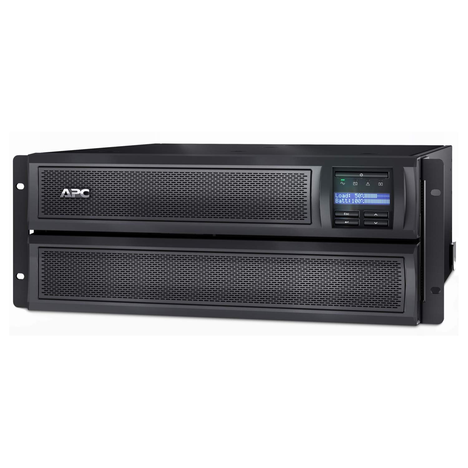 APC SMX2200HVNC Smart-UPS X 2200 Rack/Tower LCD - UPS (Rack-mountable/External) - AC 230 V - 1980 Watt - 2200 VA - Ethernet 10/100, RS-232, USB - ou