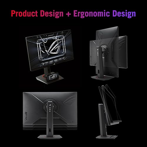 Miniatura 7 de ASUS ROG Strix 27" QHD (2560x1440) Monitor para juegos HDR400 USB-C (XG27ACS), 180Hz, 1ms, panel IPS rápido, 133% sRGB, Extreme Low Motion Blur