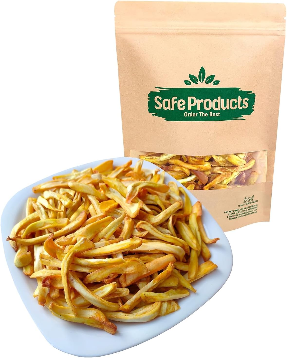 Safe Products Jackfruit Chips in Coconut oil 900g Season Fresh Kerala Snacks