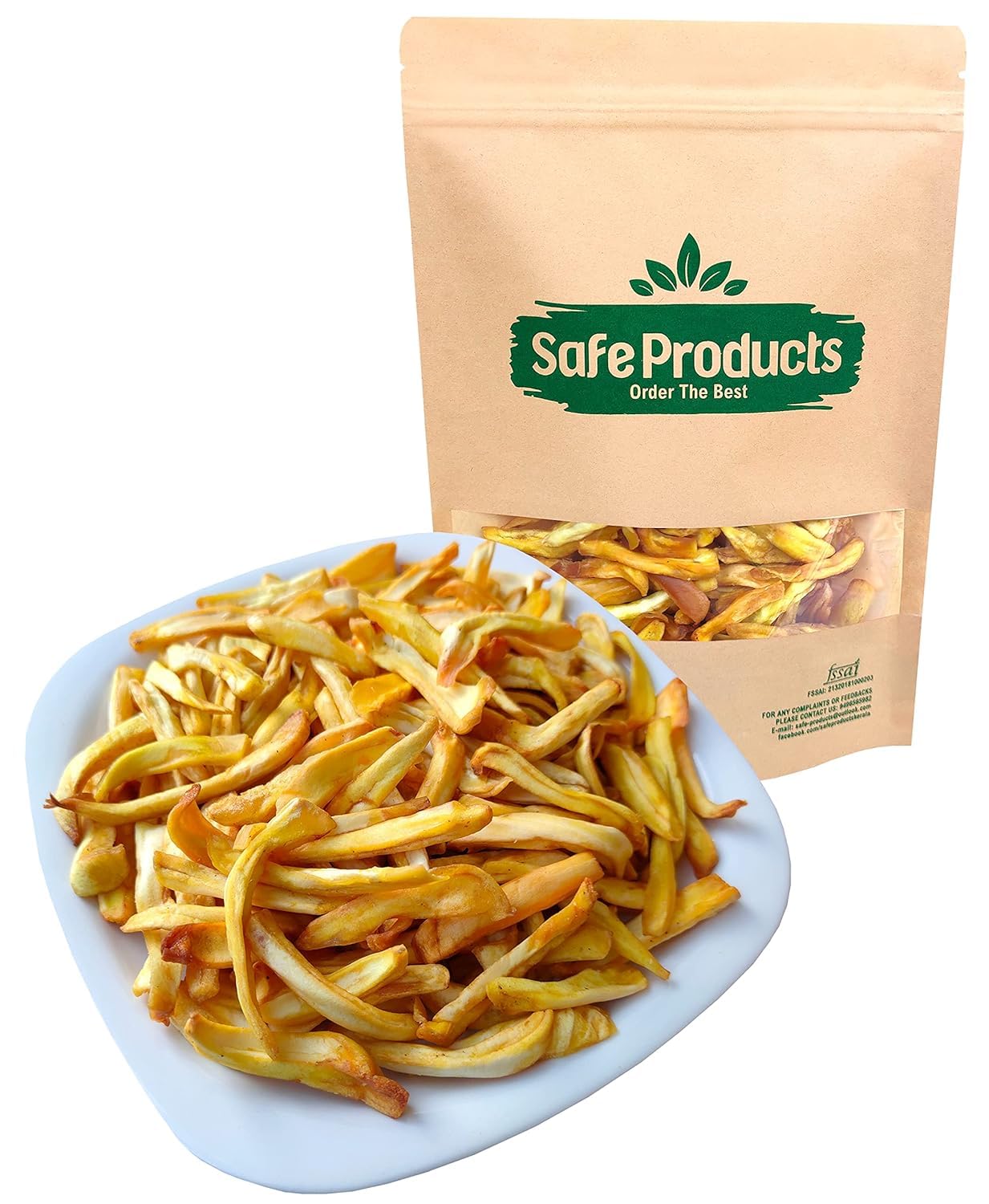 Safe Products Jackfruit Chips in Coconut oil 900g Season Fresh Kerala Snacks