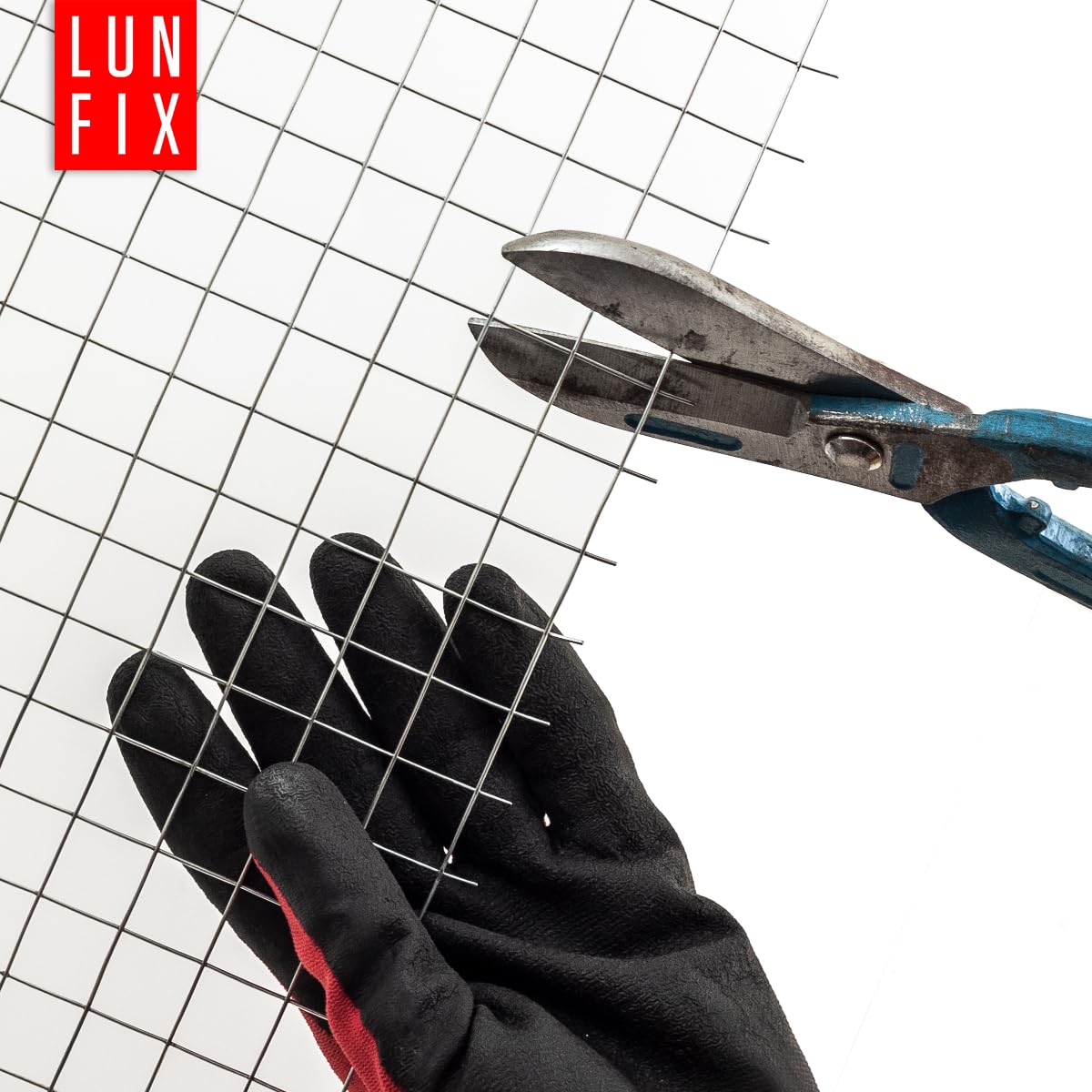 Volierendraht 19x19 mm 1.4 mm 1.0mx25m verzinkt Drahtgitter | Maschendrahtzaun Schweißgitter Hasengitter für Vogelvoliere Außengehege Rankhilfe Gartenzaun Kleintiergehege Hühnerzaun