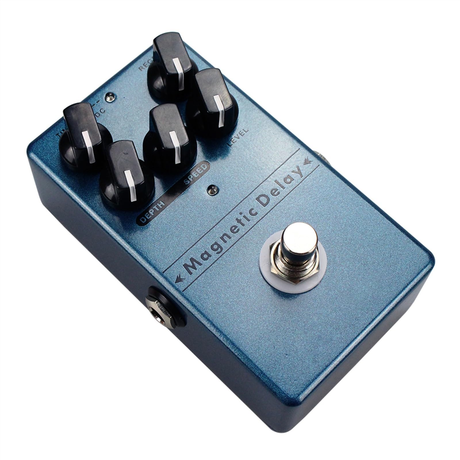 pedal de modulación de guitarra Pedal De Retardo Magnético Efecto De Retardo Modulado Pedal De Efecto De Guitarra True Bypass