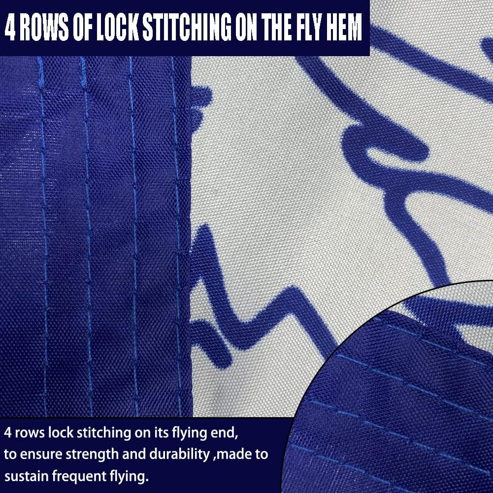 South Carolina Flag 3x5 Outdoor Double Sided- Heavy Duty SC State Flags with 2 Brass Grommets Palmetto State Flag - Image 4