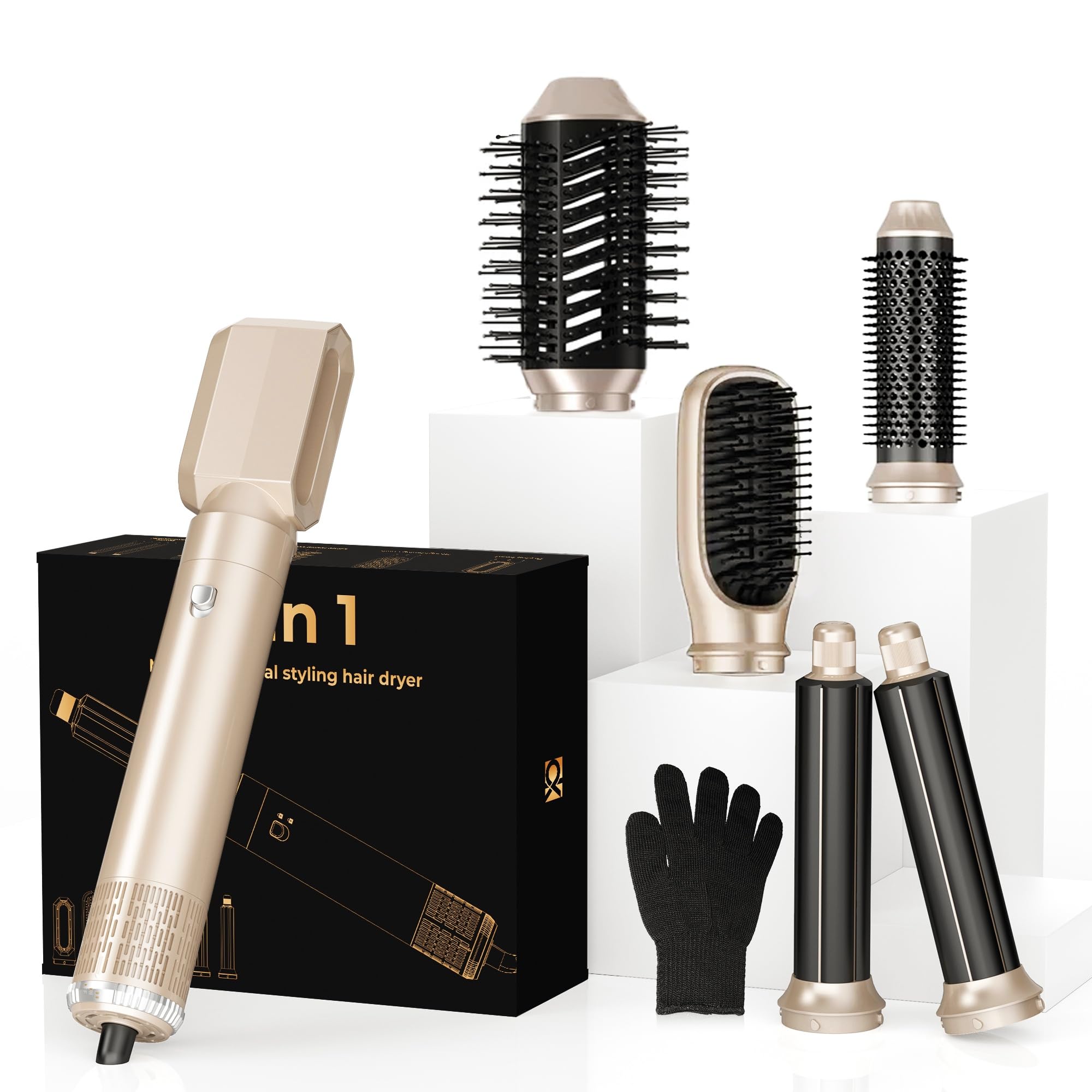 シャロン MQ トゥルーP UVセット OC20 Amazon.com : 6 in ONE Hair Dryer Brush, Blow Dryer Curling Wand