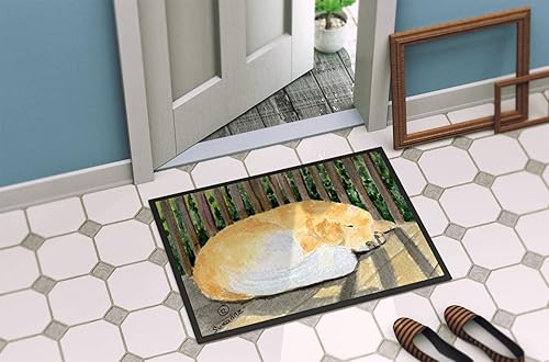 Miniatura 4 de Caroline's Treasures SS8760JMAT - Felpudo dorado de 24 x 36 pulgadas, tapete para puerta delantera, interior y exterior, para entrada,