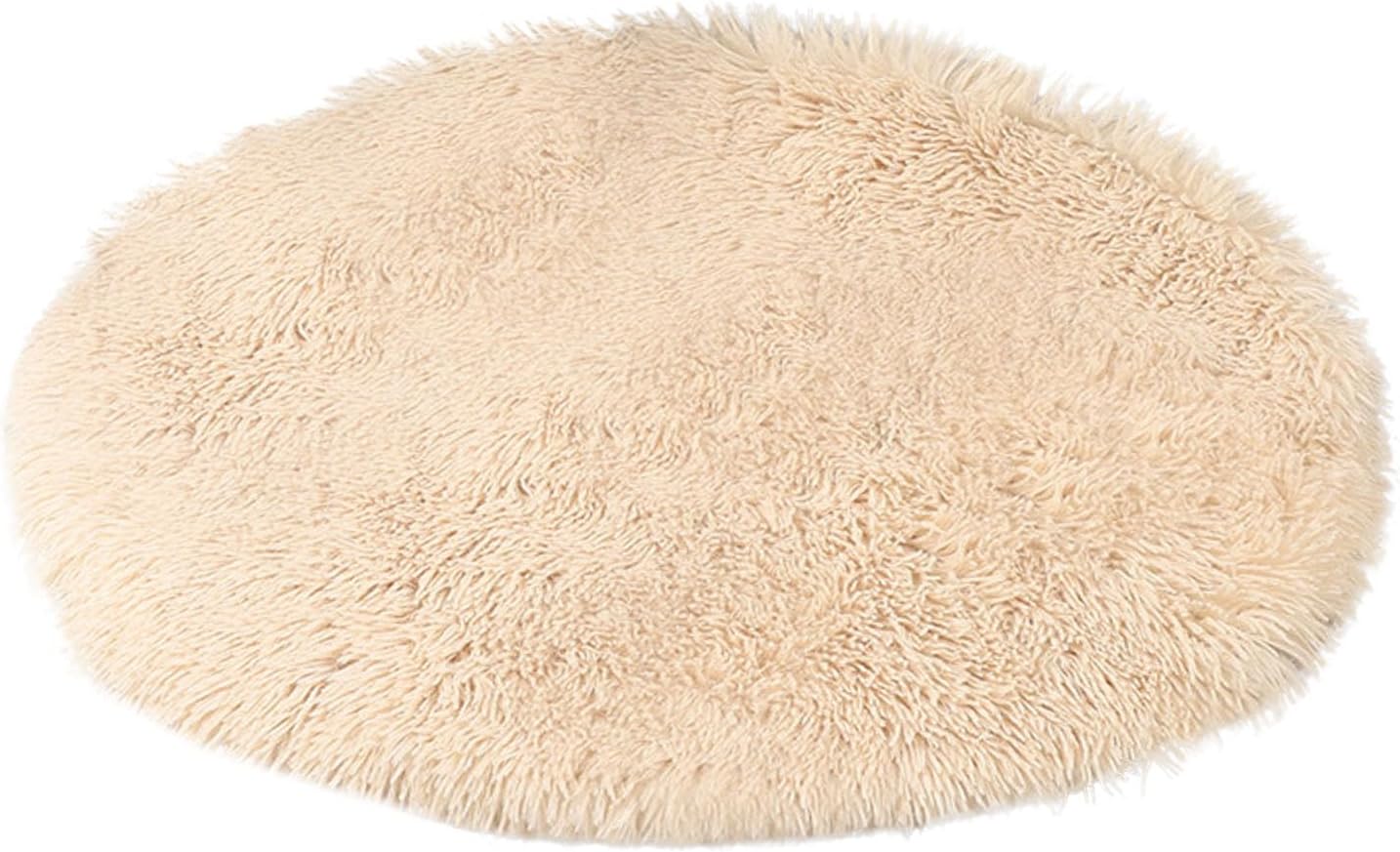 Small Cat Bed, 16 Inch Washable Cute Soft Fluffy Cat Beds for Indoor Cats,Plush Faux Fur Warm Round Pet Beds for Puppy Kitten Kitty Small Medium Dogs Supplies