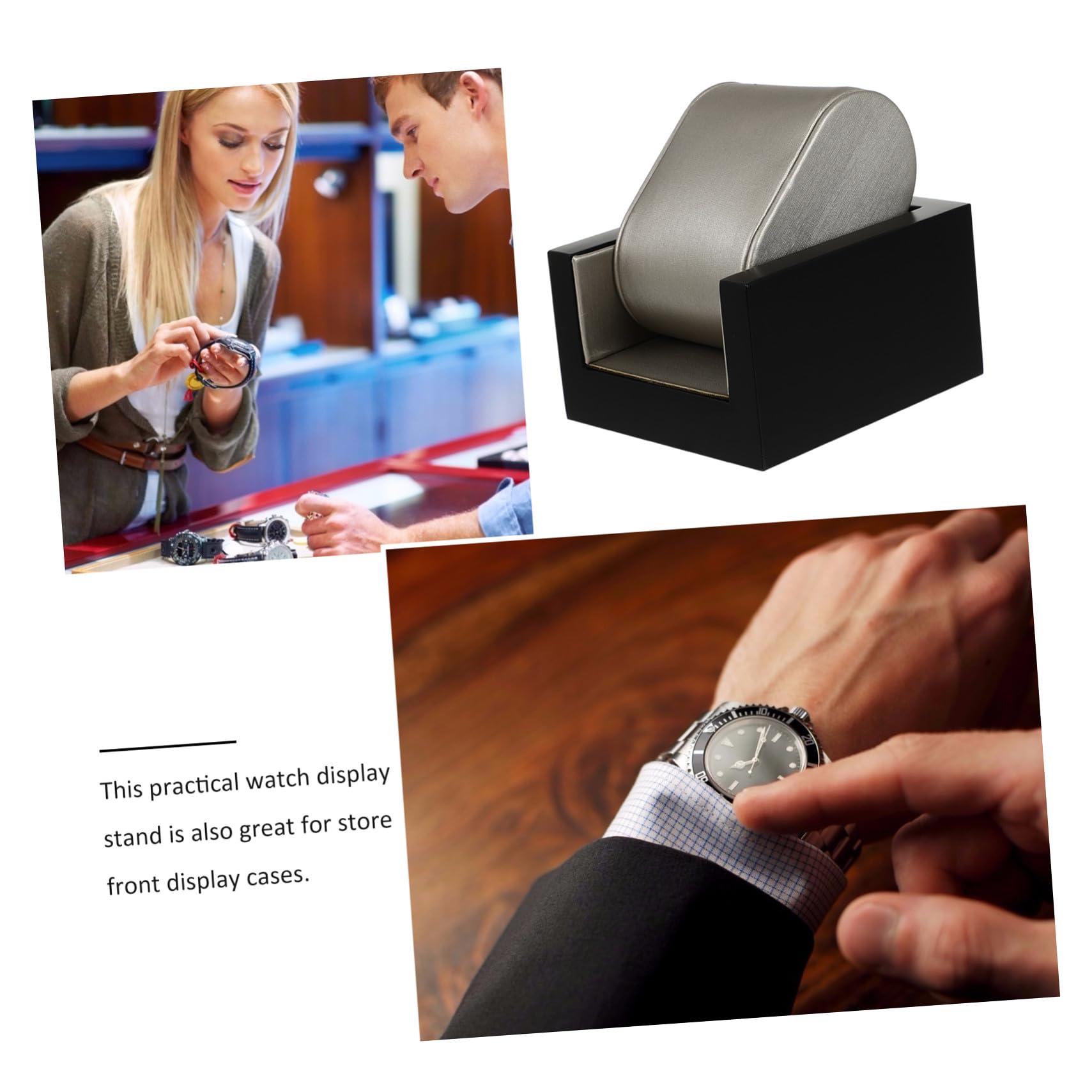 CALLARON 2stücke Uhrenständer Aus Hochwertigem Material Praktischer Schmuckdisplay Für Armbanduhren Und Armbänder Für Einzelhandelsgeschäfte Elegantes Design Zufälliger Farbe Lösung