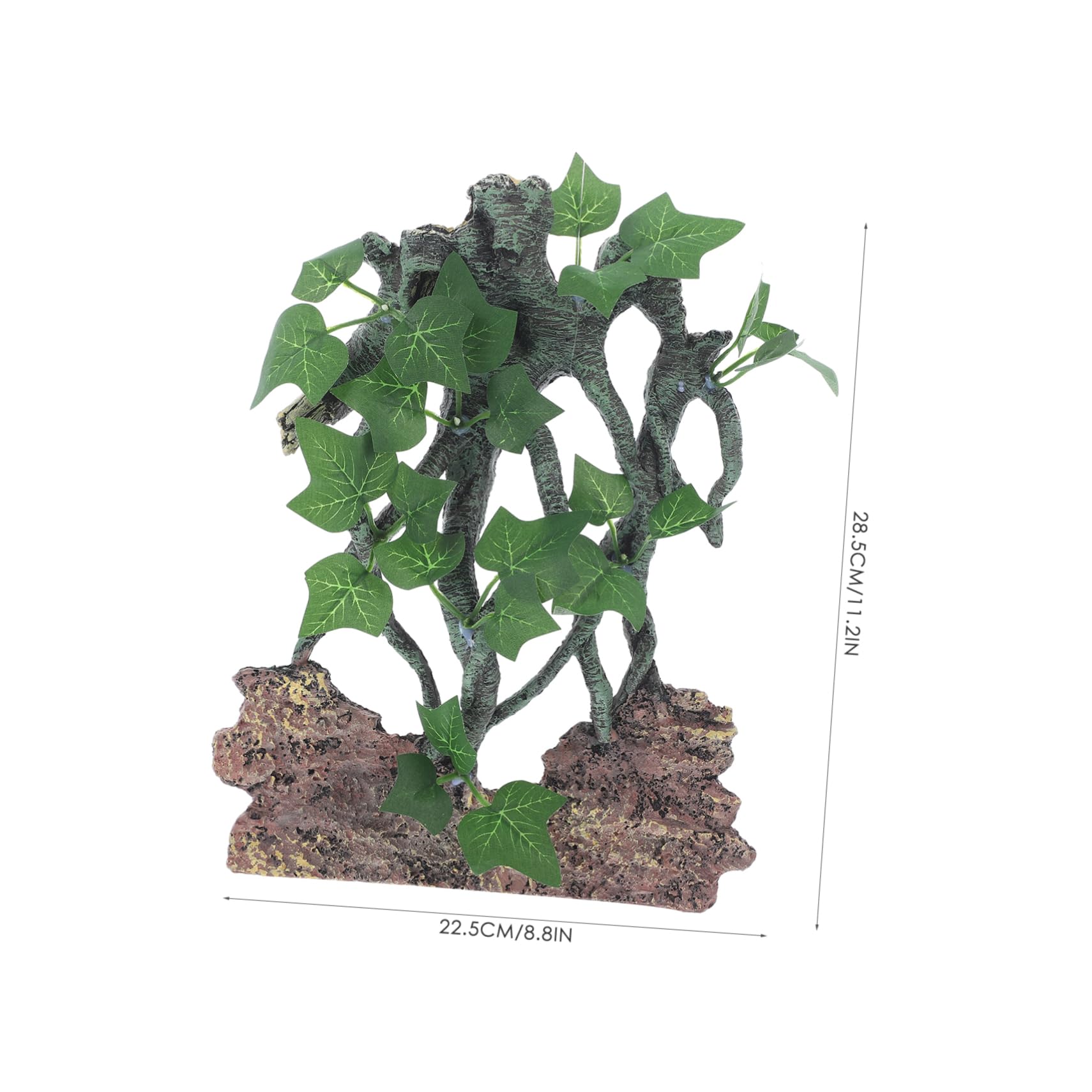 Decorazione Acquario Resina Artificiale Rami Simulati Per Pesci Accessori Per Acquari Design Realistico e Sicuro Elemento Decorativo Per Ambienti Acquatici