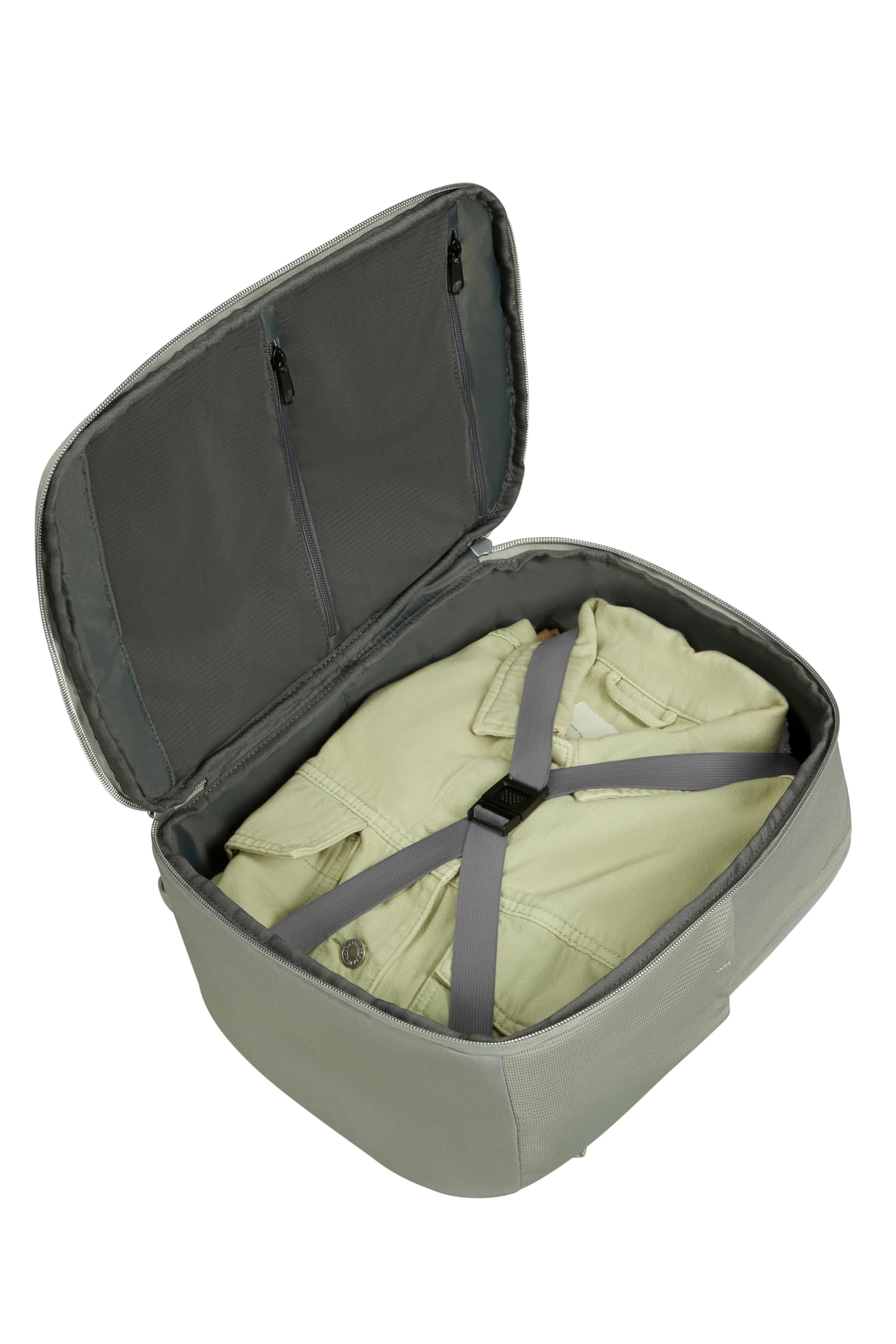 Samsonite Guardit Classy 2.0, Damski Plecak Kabinowy, 40 x 30 x 20 cm, Underseat Bagaz Podreczny do Ryanair, Wizz Air & Vueling, Kieszen na Laptopa 15.6", Zielony (Dry Sage)
