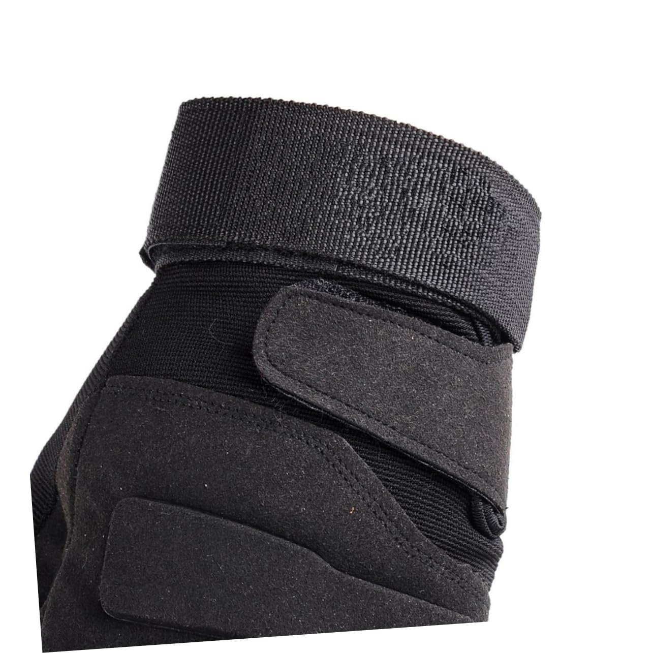 ibasenice Half Finger Cycling Gloves Shockproof Breathable Bike Gloves Warm Outdoor -Sweat - Design for Cycling Running Fishing and Hiking Black s