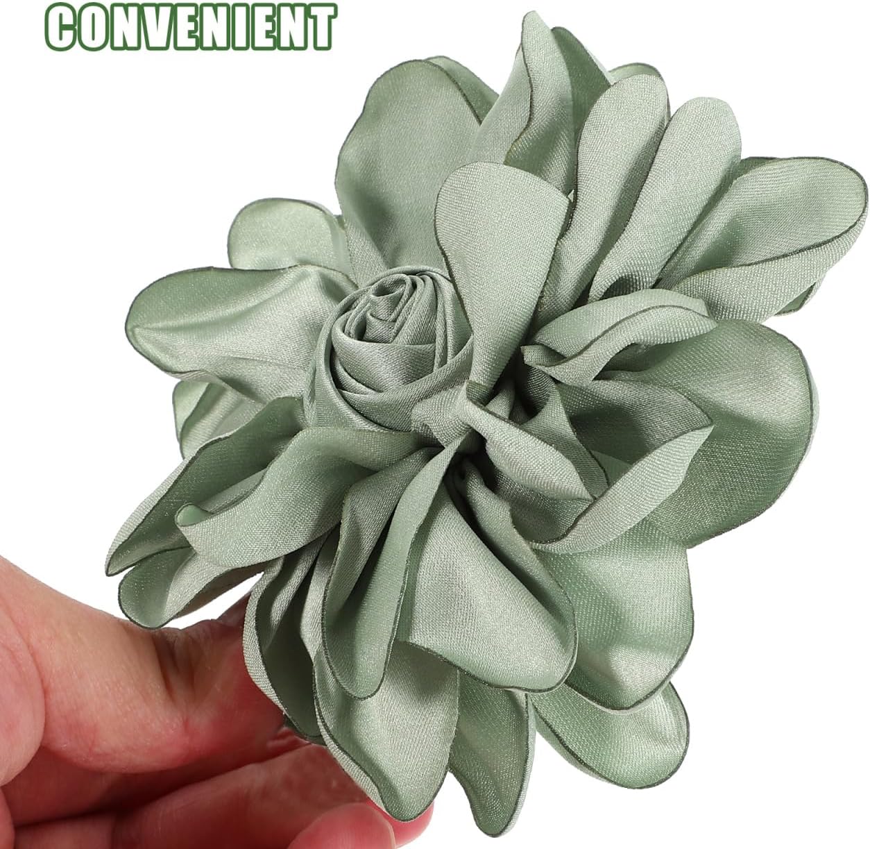 PRETYZOOM Floral Peony Curtain Buckle Clamps Decorative Tieback Clips for Drapes 4.13 X 3.94 Inch Metal Holdbacks Stylish Curtain Accessories