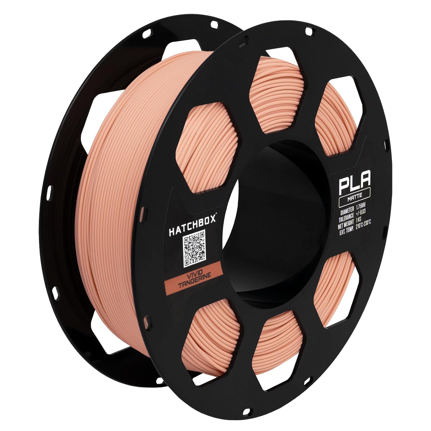 HATCHBOX Matte PLA 3D Printer Filament, Dimensional Accuracy +/- 0.03 mm, 1 kg Spool, 1.75 mm, Olive Green