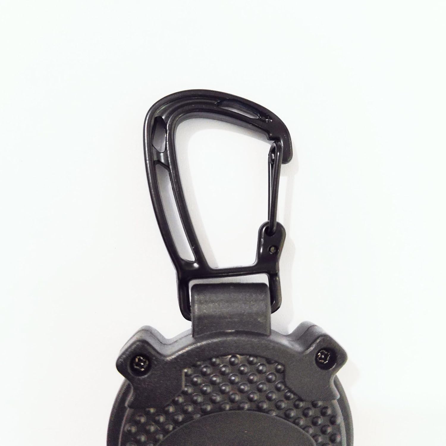 Key Ring Extendable Lanyard Retractable, Carabiner ID Holder Retractable ID Holder 60cm Steel Wire Rope Key - Image 5