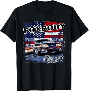 Foxbody, An American Legend car for the stang enthusiast T-Shirt