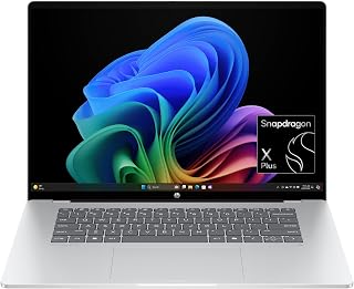 HP OmniBook 5 16" AI Laptop, 2K OLED Touchscreen, Snapdragon X Plus, 16GB RAM, 512GB SSD