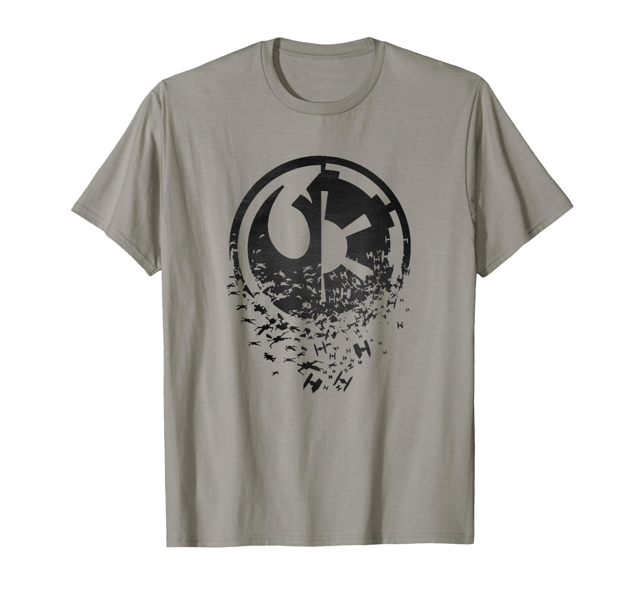 Classic Rebel Alliance & Galactic Empire Split T-Shirt