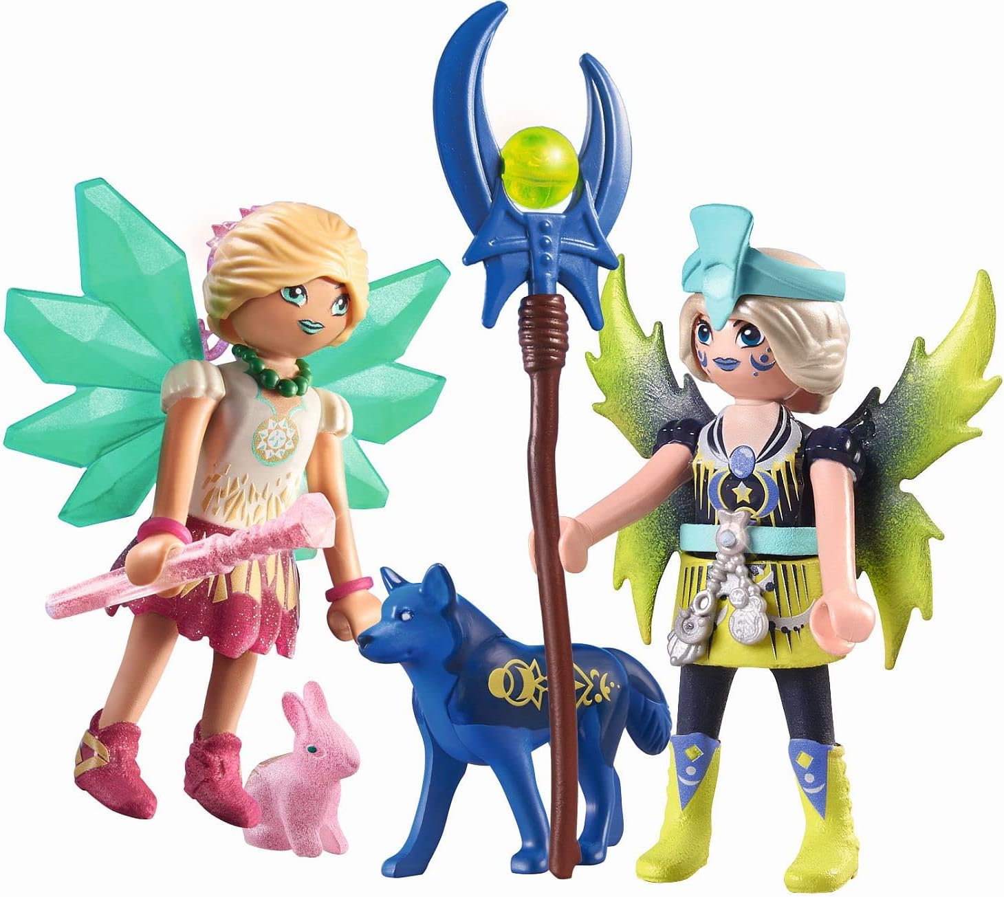 Playmobil Crystal and Moon Fairy with Soul Animals