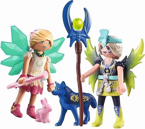 Miniatura 6 de Playmobil Hada de cristal y luna con animales del alma