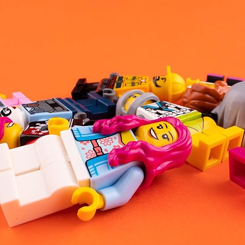 Miniatura 2 de Lote de 10 minipersonas LEGO Bolsa surtida al azar con minifiguras de personas Juego de ciudad de Estados Unidos