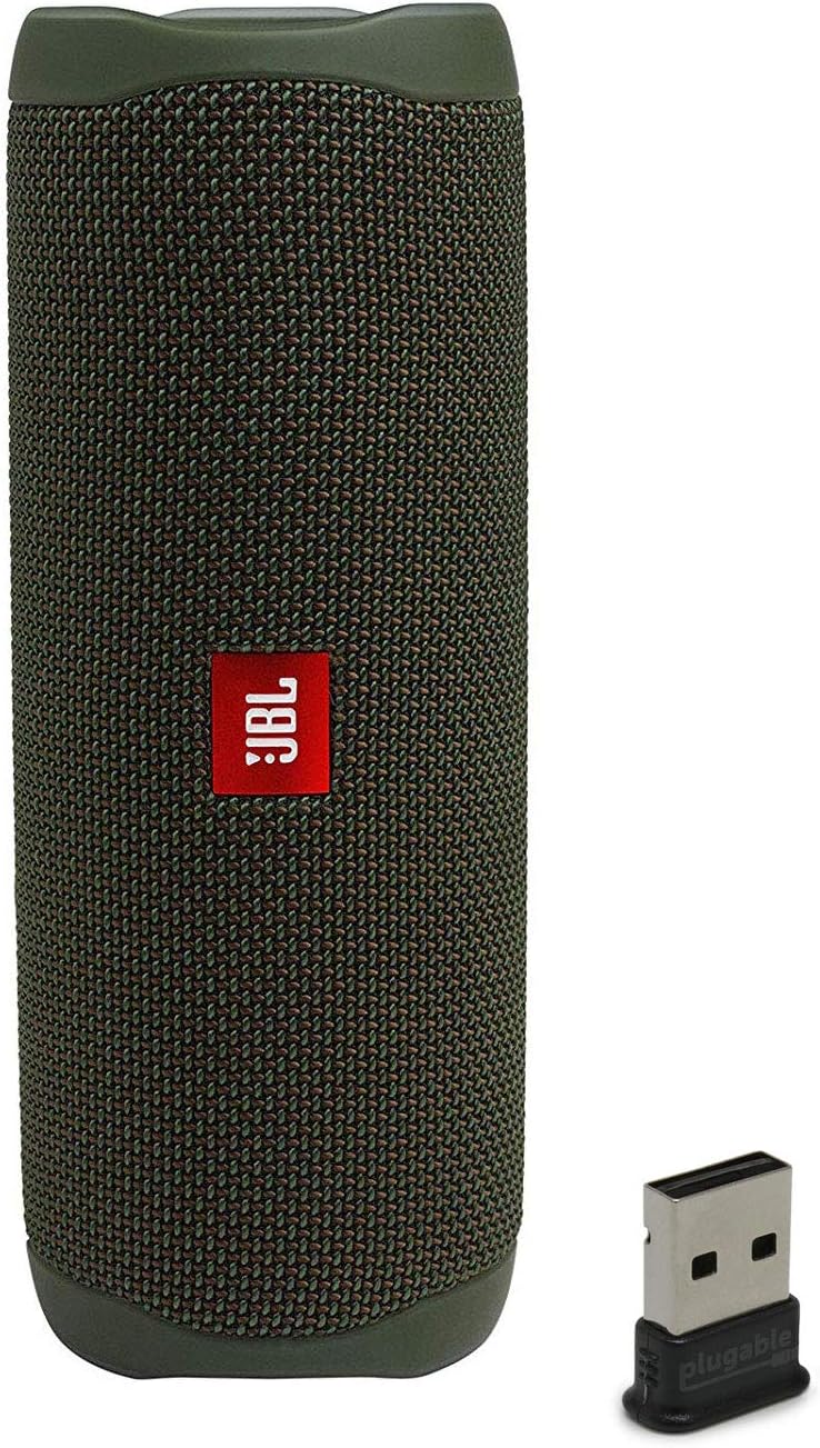 JBL Flip 5 Waterproof Portable Wireless Bluetooth Speaker Bundle with