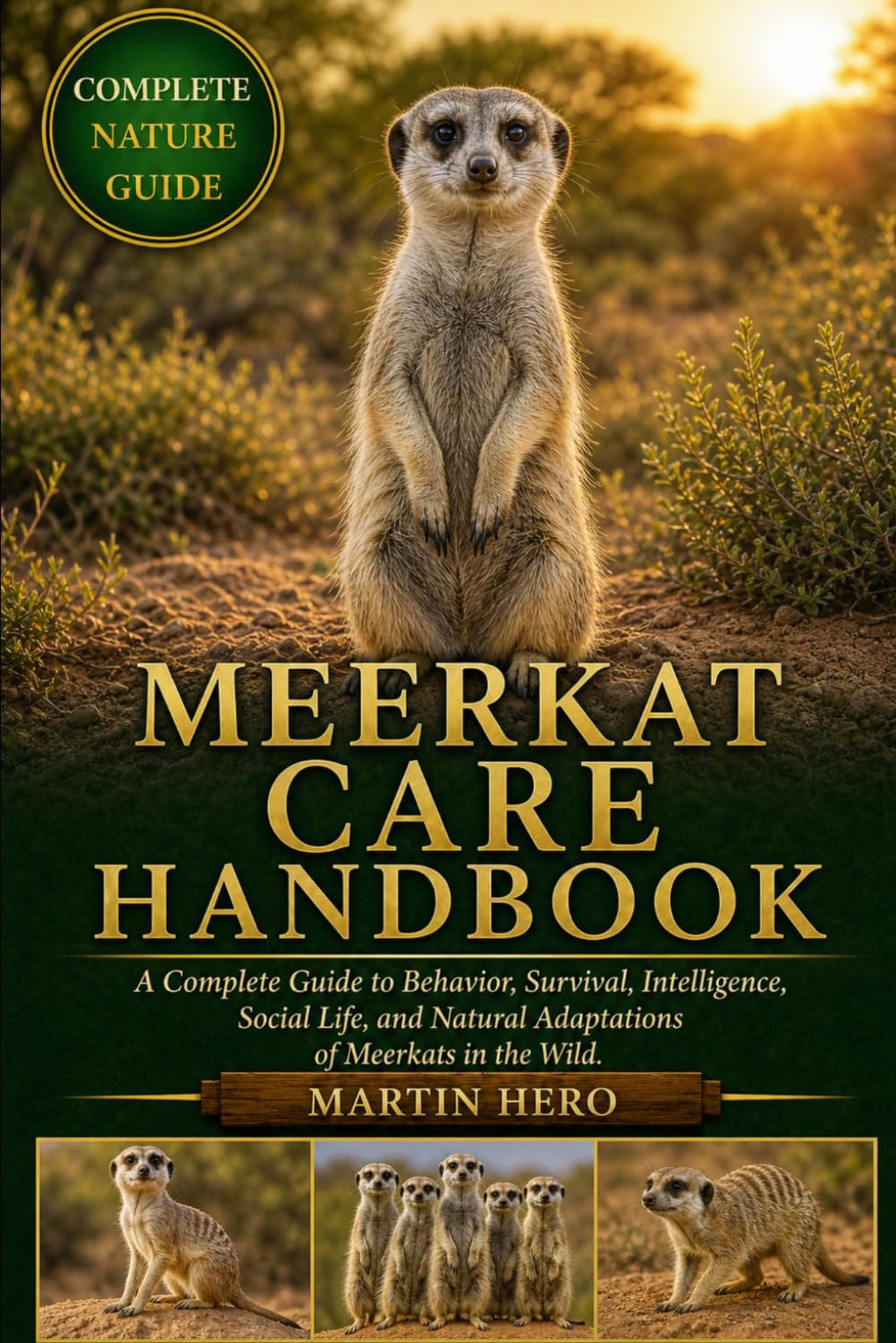 MEERKAT CARE HANDBOOK: A Complete Guide to Behavior, Survival, Intelligence, Social Life, and Natural Adaptations of Meerkats in the Wild.