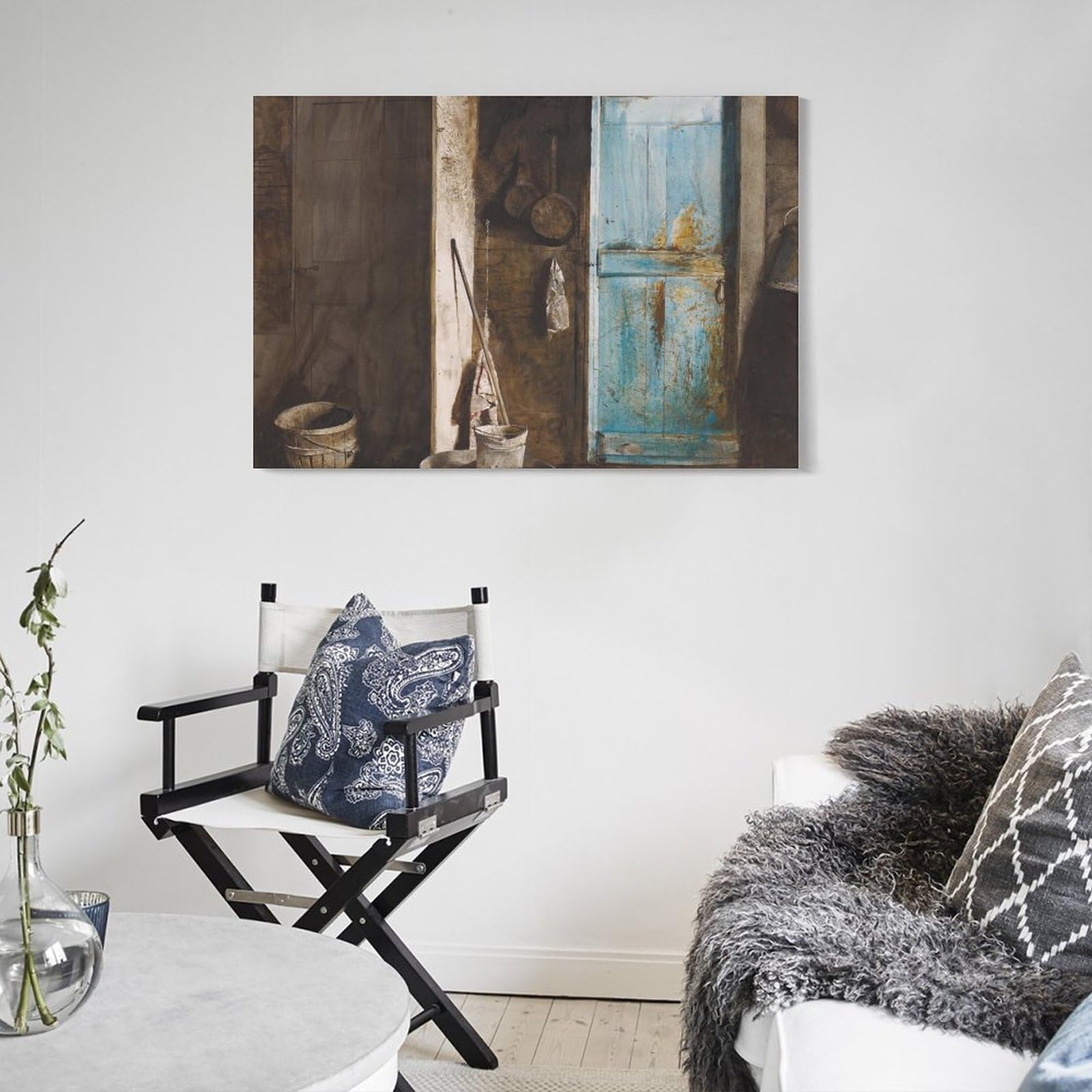 Andrew Wyeth、ALVARO'S BEDROOM