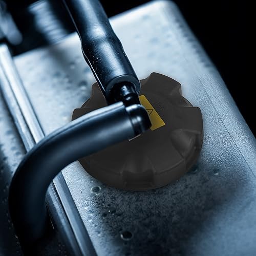 Miniatura 2 de ACROPIX Tapa de depósito de depósito de desbordamiento líquido para radiador de refrigerante de motor BMW E82 para E84, paquete de 1 unidad, color