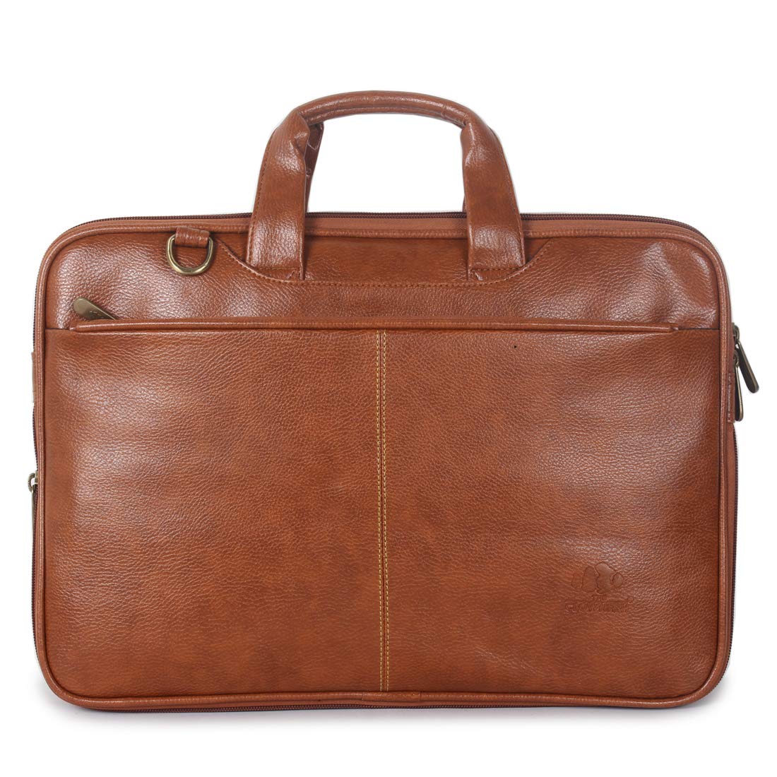 THE CLOWNFISH Unisex-Adult Eros Faux Leather Expandable 12 Inch Laptop Tablet Messenger Bag Briefcase (Tan) (B08WS3KGLC) Amazon Price History, Amazon Price Tracker