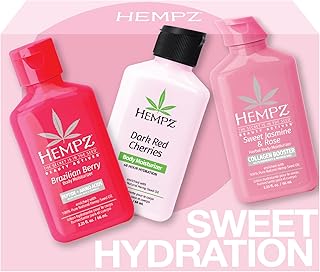 Hempz Pretty & Pink Mini Lotion Set, kit de 3...