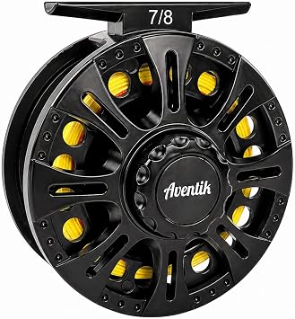 Aventik HVCE Classic III Graphite Large Arbor Fly Reel